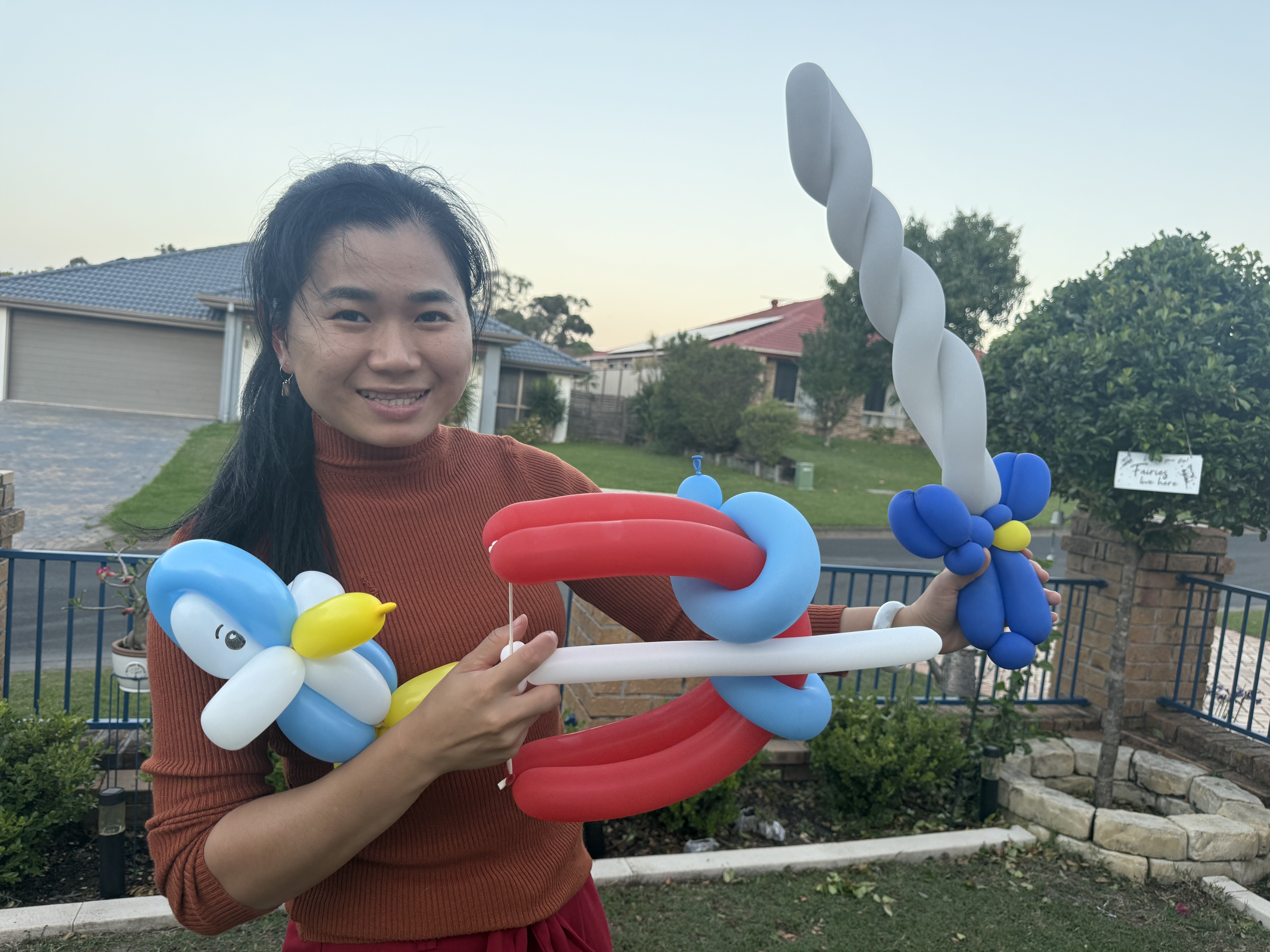 Balloon unicorn for birthday