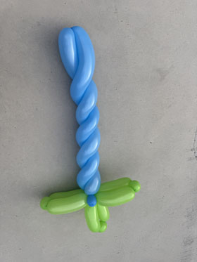 Balloon sword